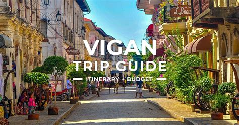 vigan city tourist spot|things to do in vigan.